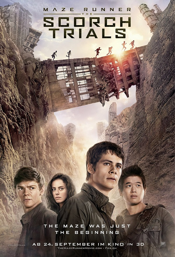 Maze Runner 2 Character Posters Feature Dylan O'Brien